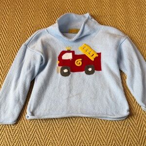 Firetruck Rollneck Sweater